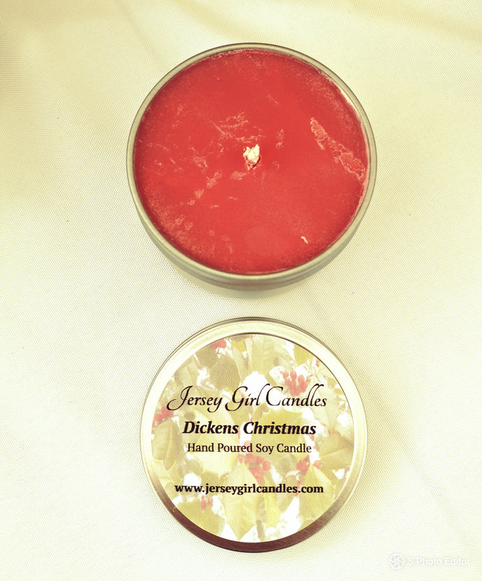 Dickens Christmas Soy Candle - Jersey Girl Candles