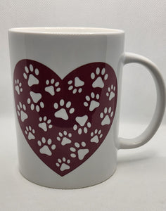 Dog Heart Mug