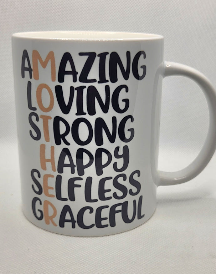 15 ounce Candle Mug -- Amazing Mother