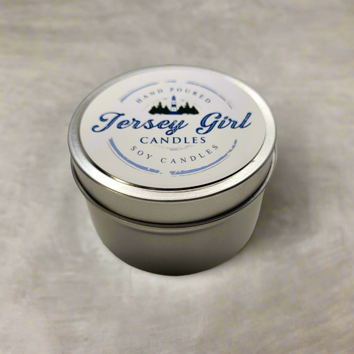 6 Ounce Tin Candle -- Summer Scents