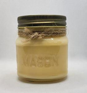 8 ounce Mason Jar -- Holiday/Winter Scents