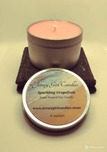 Load image into Gallery viewer, Sparkling Grapefruit Soy Candle - Jersey Girl Candles