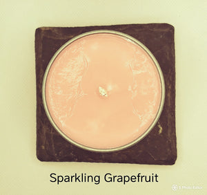 Sparkling Grapefruit Soy Candle - Jersey Girl Candles