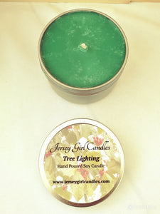 Tree Lighting Soy Candle - Jersey Girl Candles